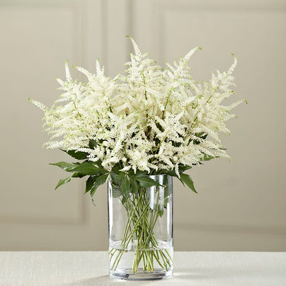 White Astilbe Bouquet –  Abc Florist, Mullens WV
