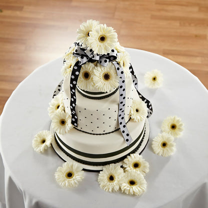 Simple Sophistication Cake Décor –  Abc Florist, Mullens WV