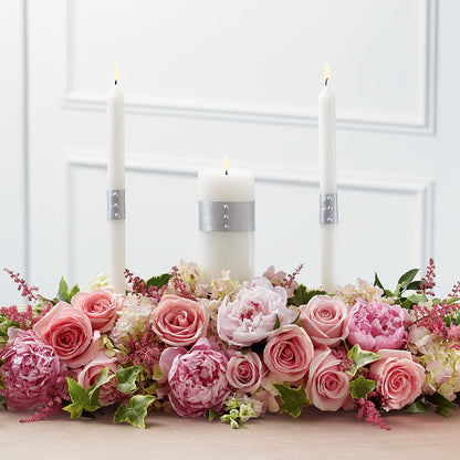Worldwide Romance Unity Candle Arrangement –  Abc Florist, Mullens WV