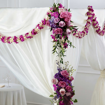 Color & Light Chuppah Decor –  Abc Florist, Mullens WV